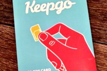 KeepGo International SIM Review - Connected #RTW 2