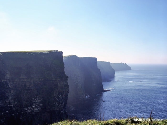walk along the Cliffs of Moher