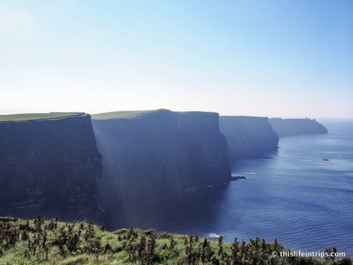 walk along the Cliffs of Moher