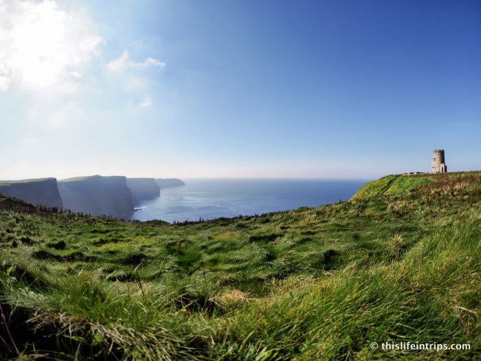 walk along the Cliffs of Moher