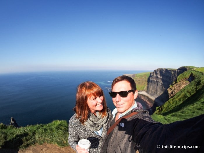 walk along the Cliffs of Moher