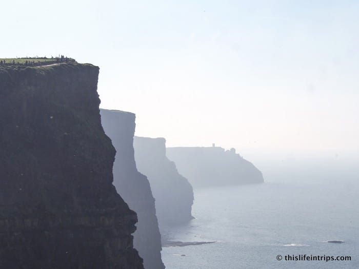 walk along the Cliffs of Moher