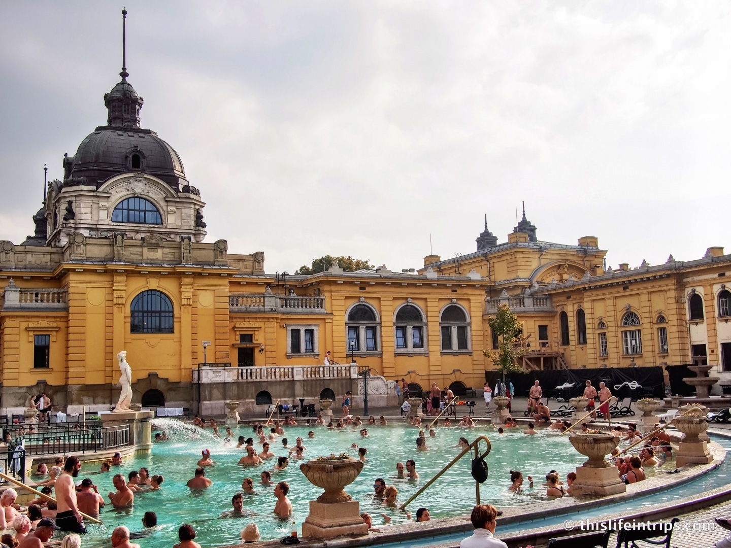 Visiting Szécheny Thermal Baths Budapest