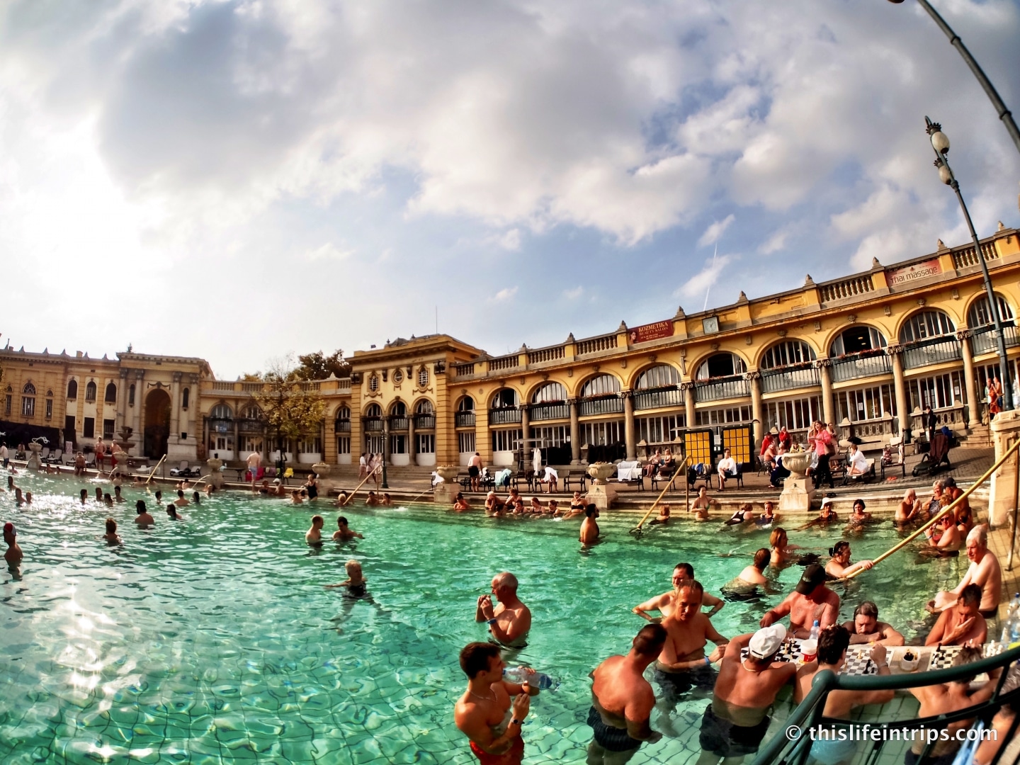 Visiting Szécheny Thermal Baths Budapest