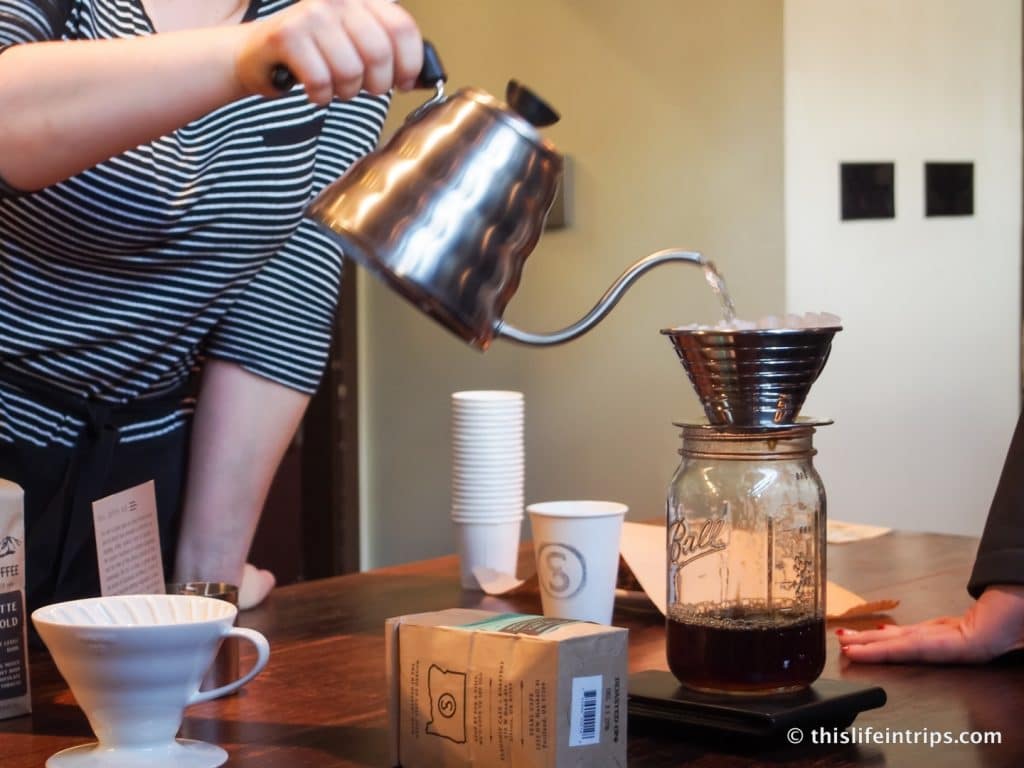 Our first-hand experience with a pour-over coffee