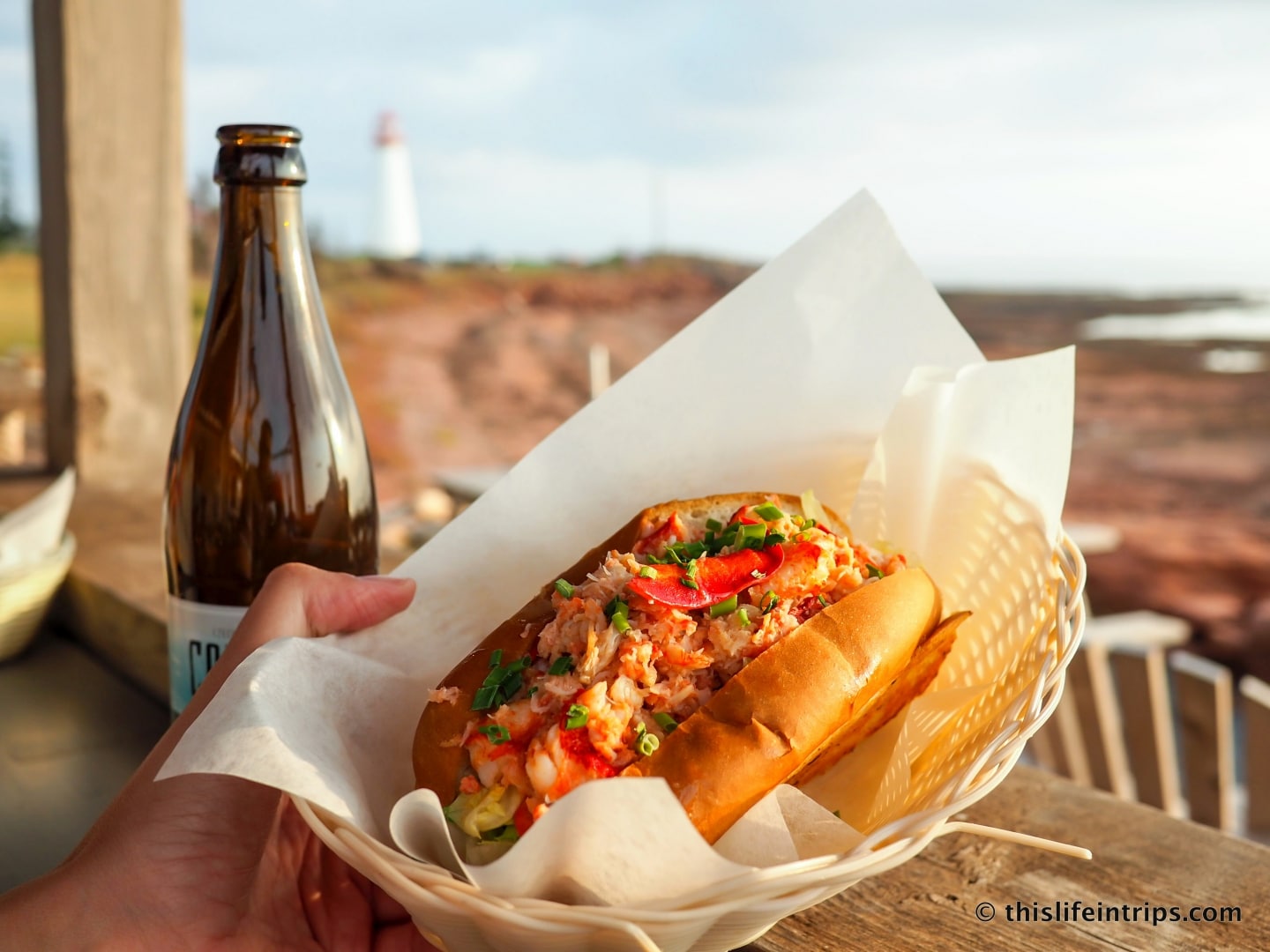 Visiting Prince Edward Island highlights - Lobster Roll