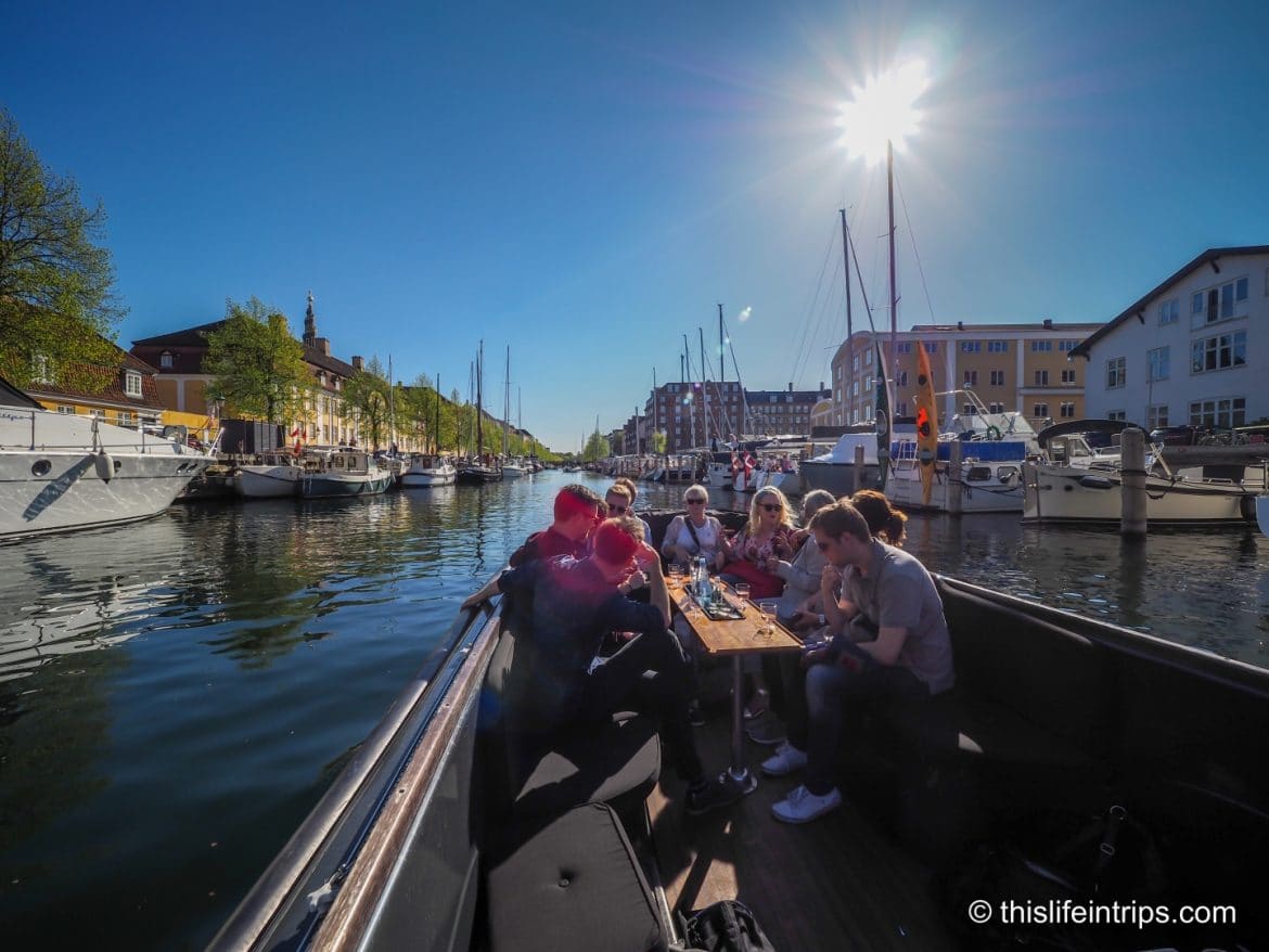 Relax and unwind on a tranquil canal tour of Copenhagen.