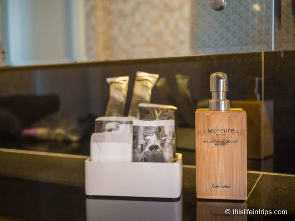 Impressive room services at Maldives Resort