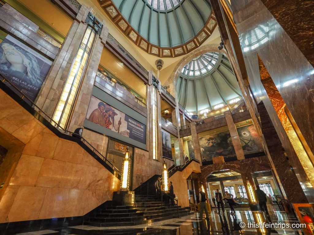 Architectural masterpiece, Palacio de Bellas Artes