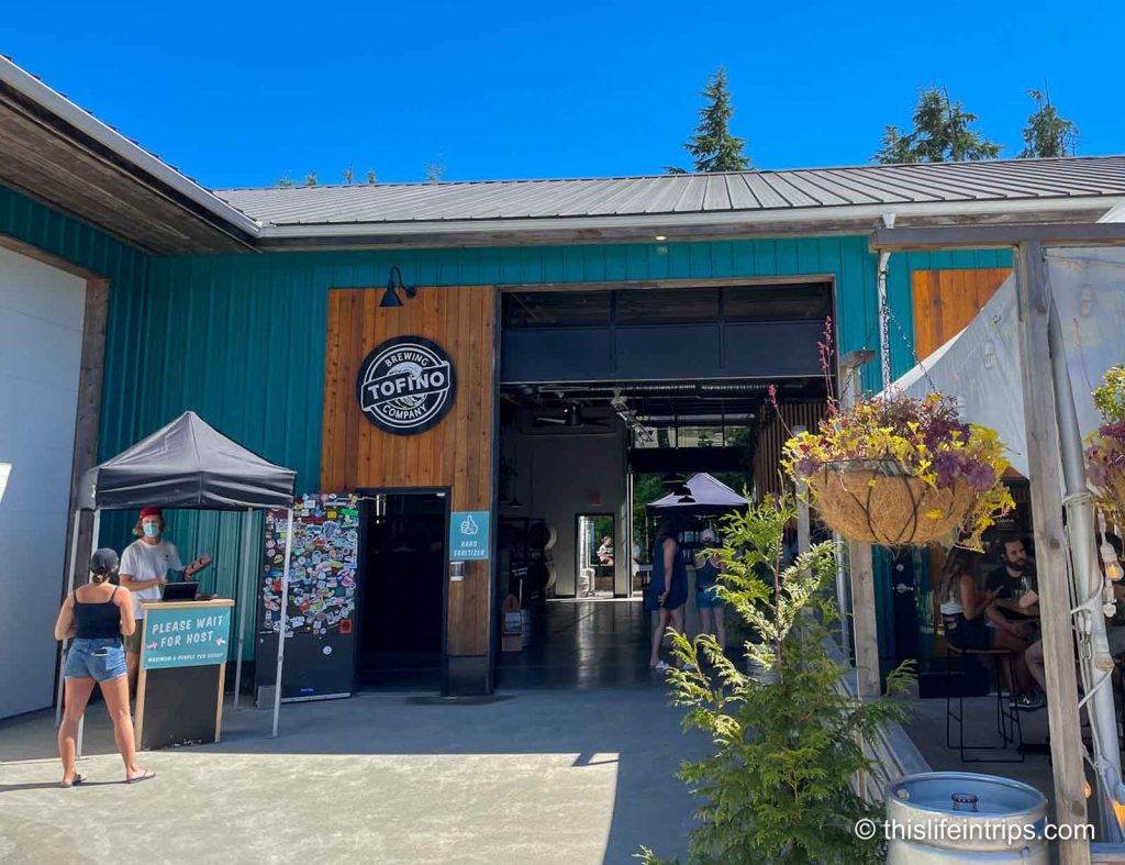 Savoring locally brewed beer at Tofino Brewing Company