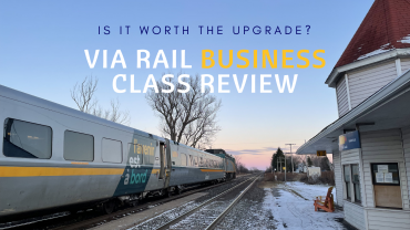 VIA Rail business class review