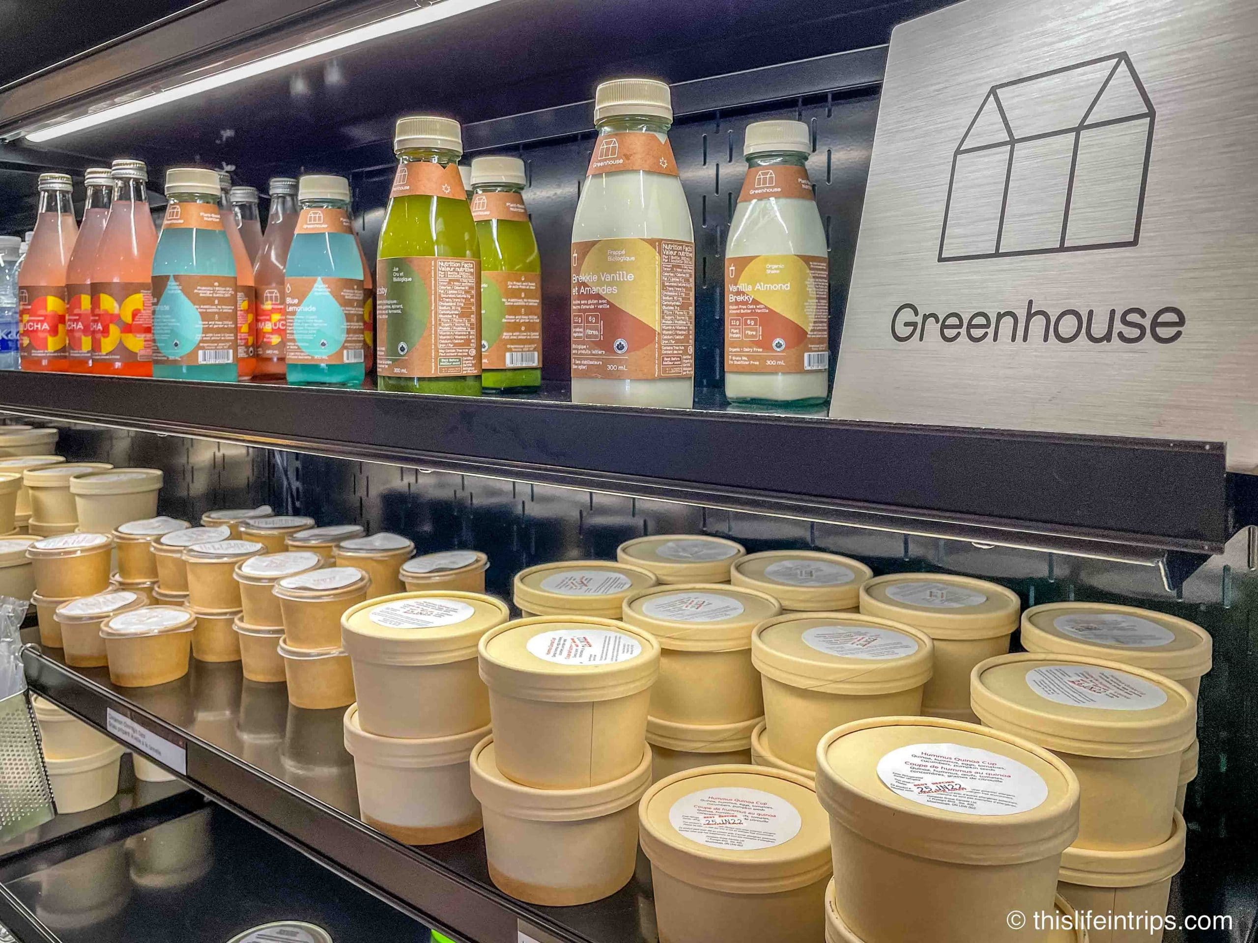 Maple Leaf Cafe snacks and drink selection by Greenhouse