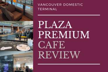 Plaza Premium Lounge Vancouver Cafe