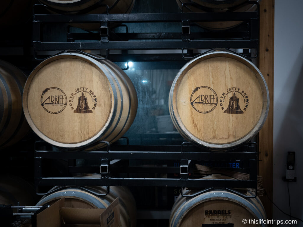 Savor the flavors of the coast at Adrift Distillery