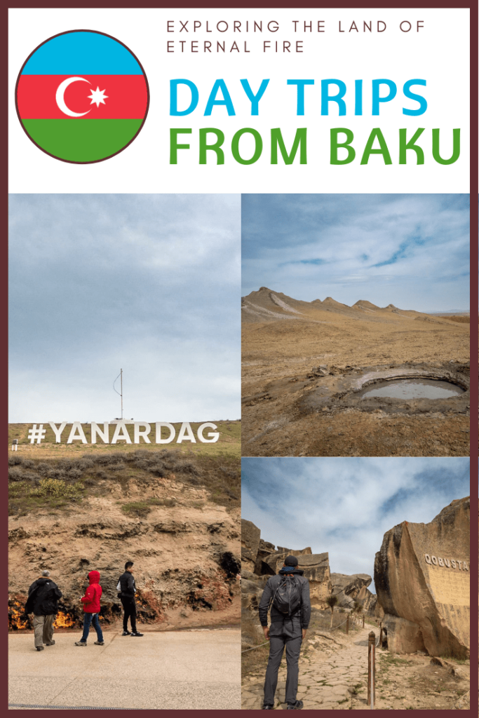 Day Trips from Baku Pinterest pin