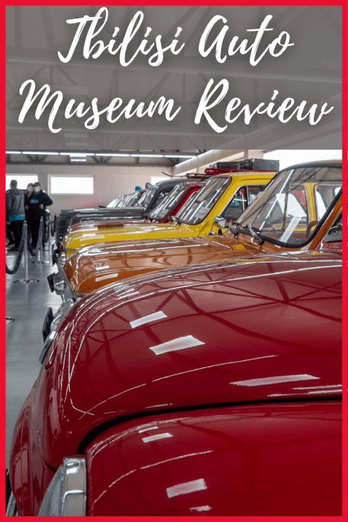Tbilisi car Museum pinterest image