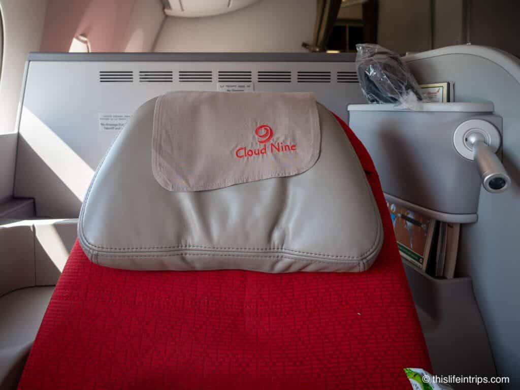 Ethiopian airlines business class seats cloud nine logo