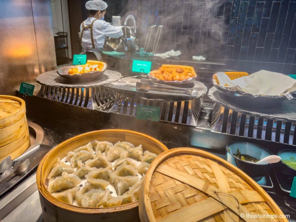 Dim Sum at the SilverKris Lounge