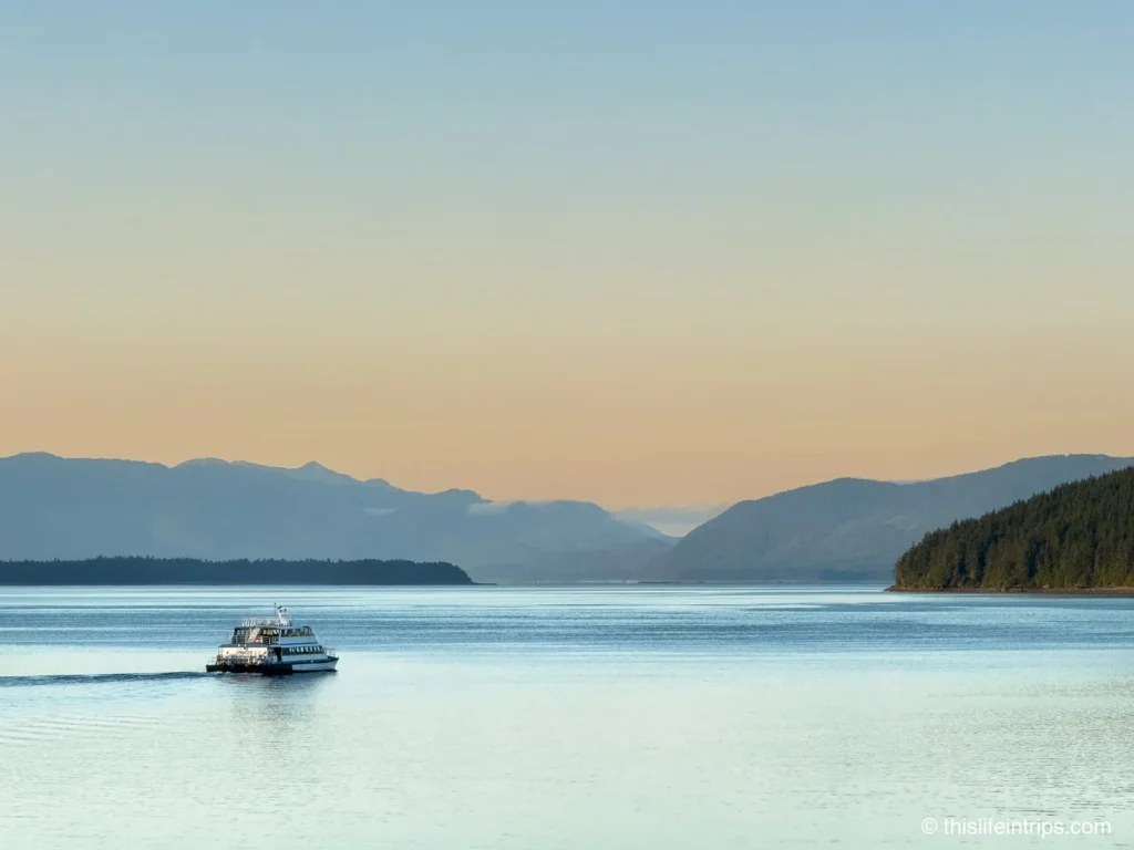 Fast ferry to Haines, Alaska
