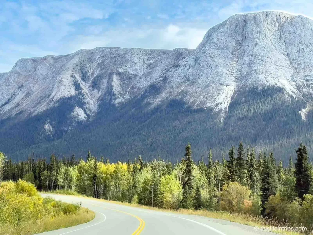 Scenic road trip from Whitehorse to Watson Lake