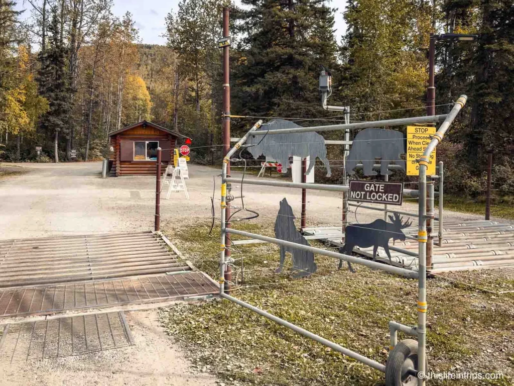 Entrance to the Liard Hot Springs
