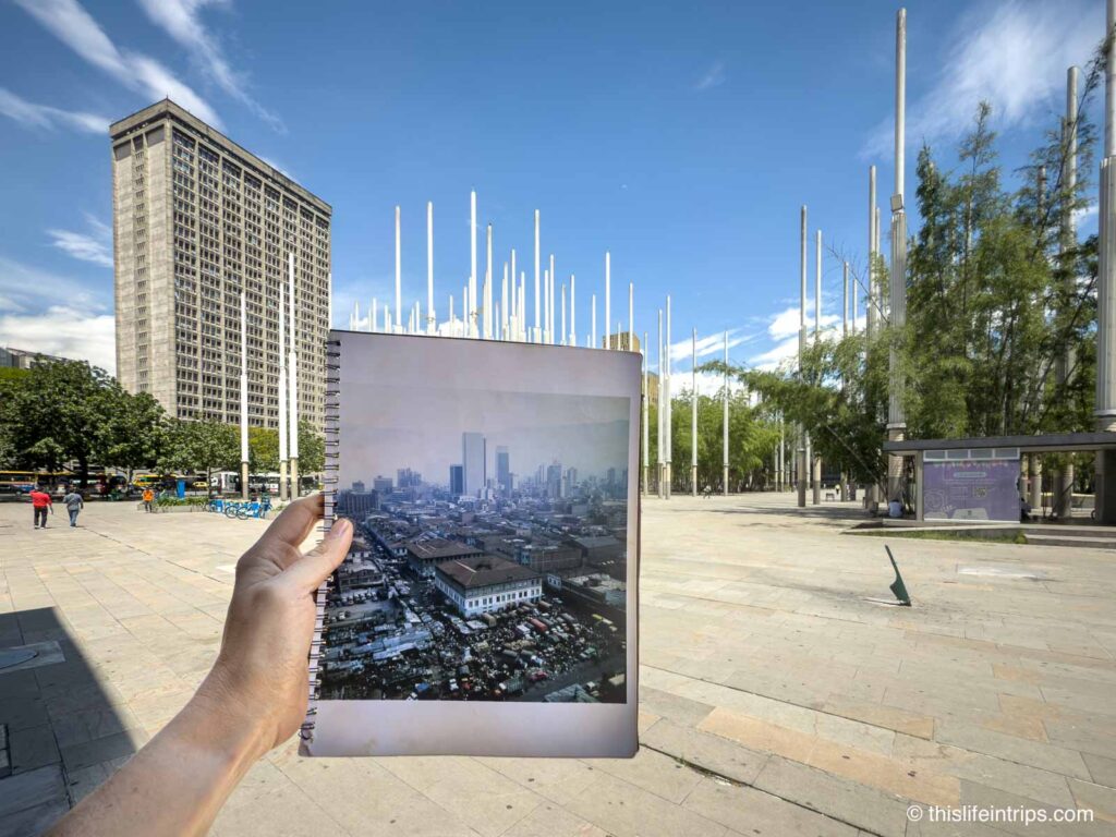 image of Medellin's downtown transition
