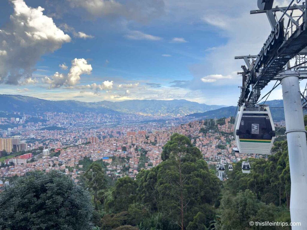 Medellin Metrocable cars