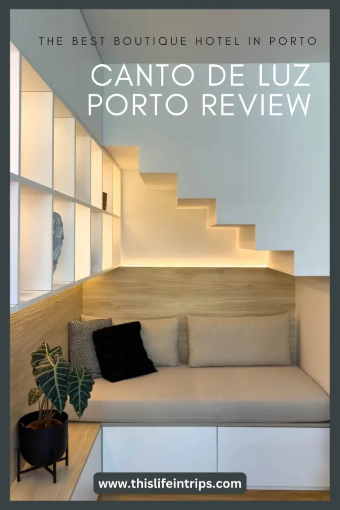Canto de Luz where to stay in Porto Portugal pinterest