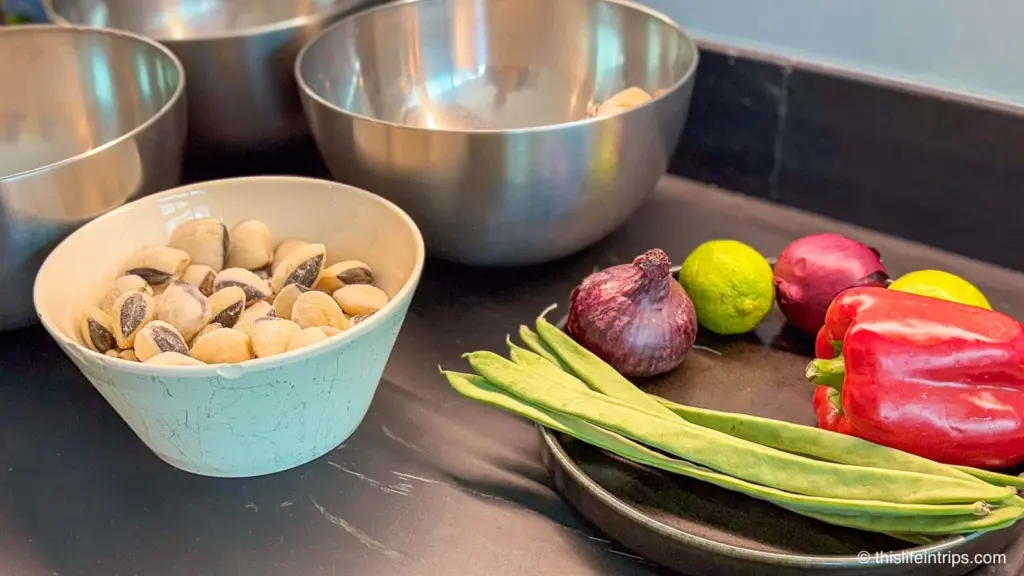 Fresh ingredients from Bolhao market