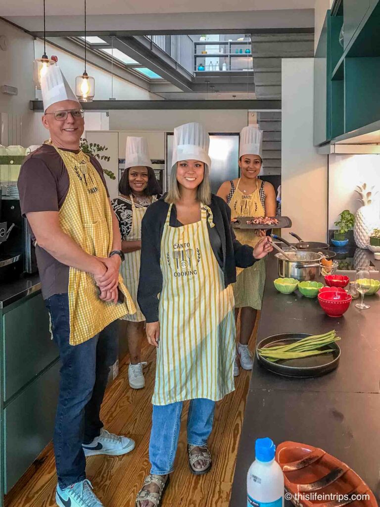 Portuguese cooking class