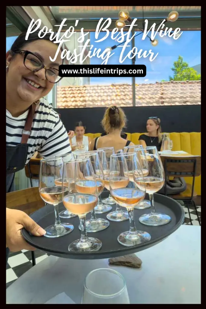 shareable pinterest image for porto wine tasting