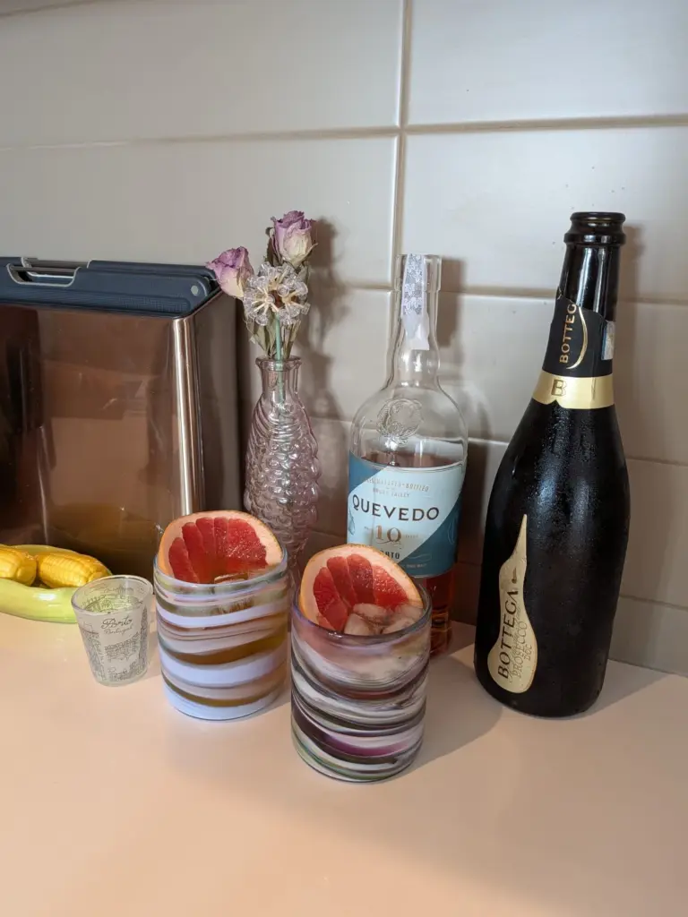 Making a port cocktail at home