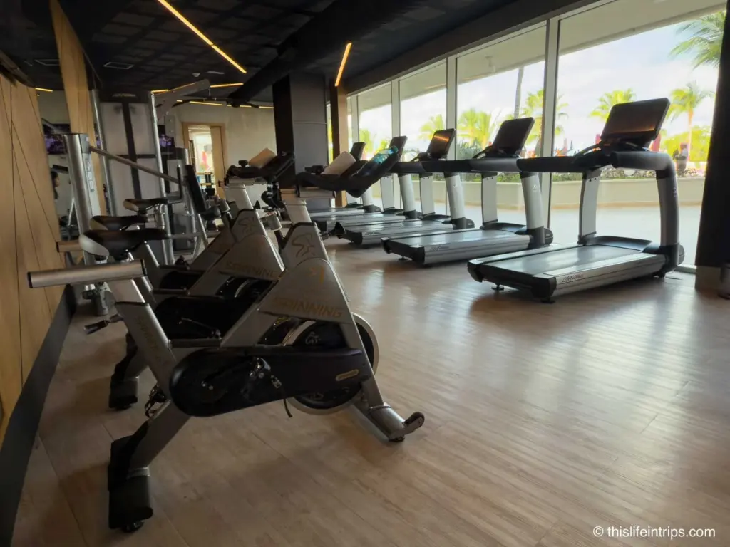 Gym at the Breathless Soul Cancun