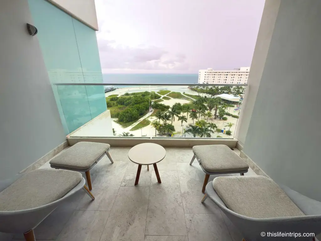 "Ocean view" at the Breathless Cancun Soul Resort
