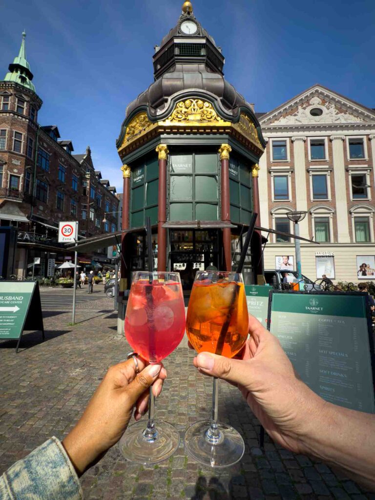 A Telefon kiosk bar in Copenhagen