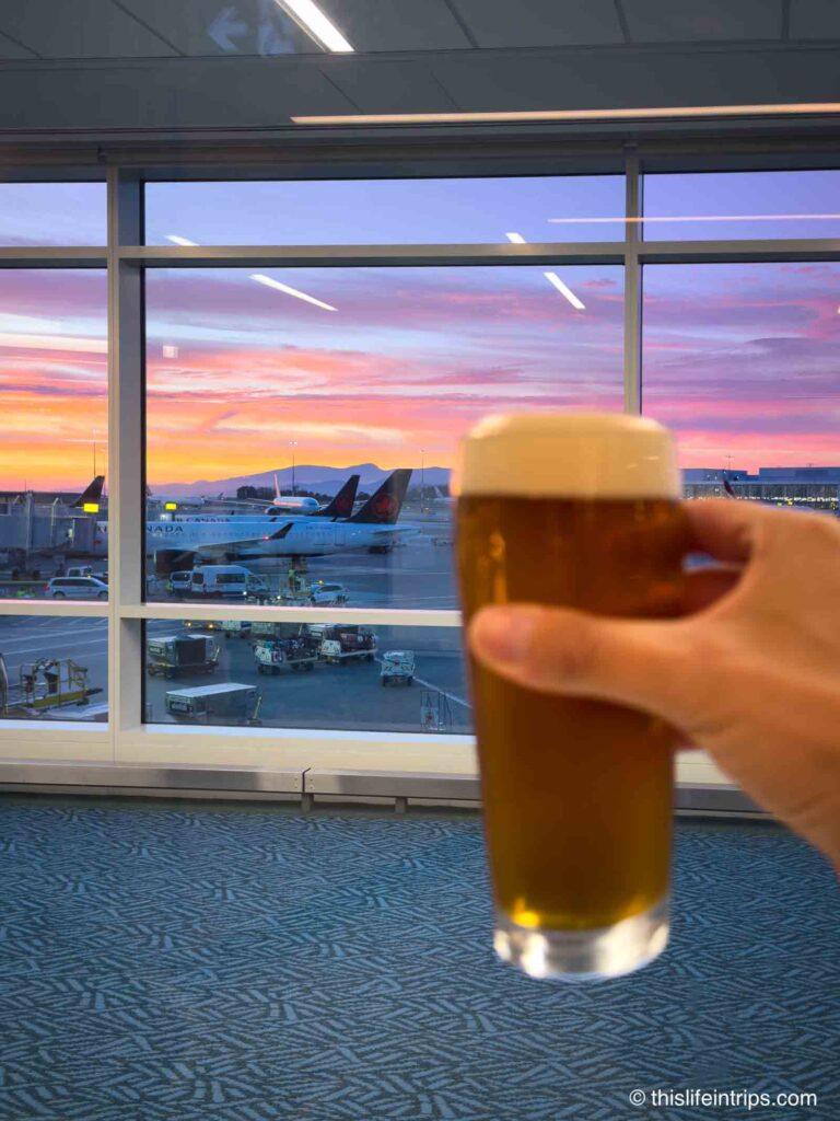 Cheers to the bigger and improved Air Canada Cafe Vancouver!