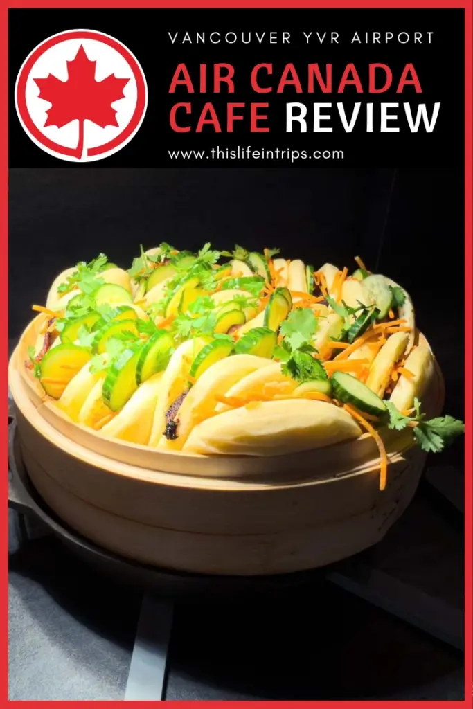 YVR Air Canada Cafe shareable pinterest image