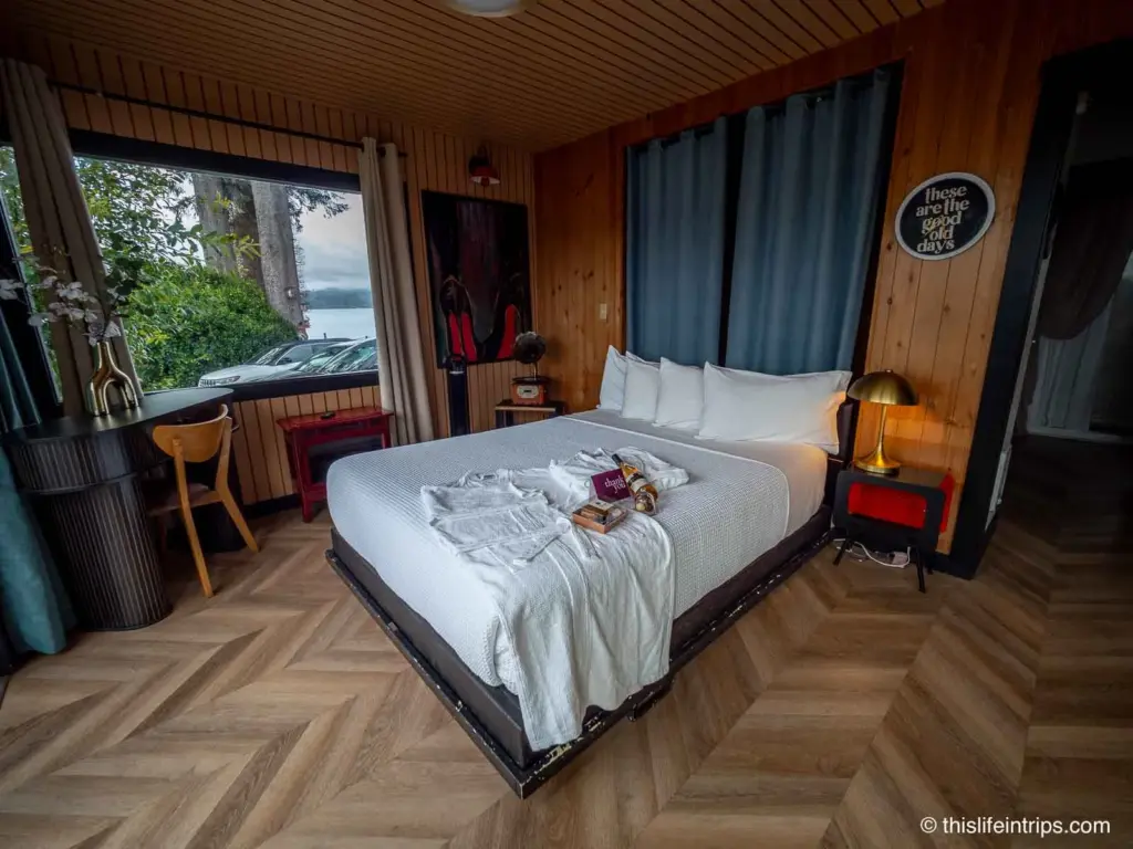 The Record Room at the Florentine Hotel - very unique cabin rentals in Oregon Coast