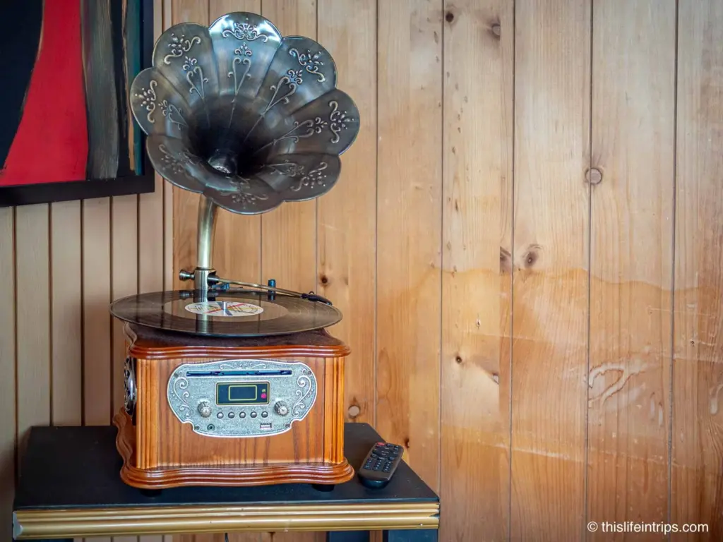 The Record Room at the Florentine Hotel - very unique cabin rentals in Oregon Coast