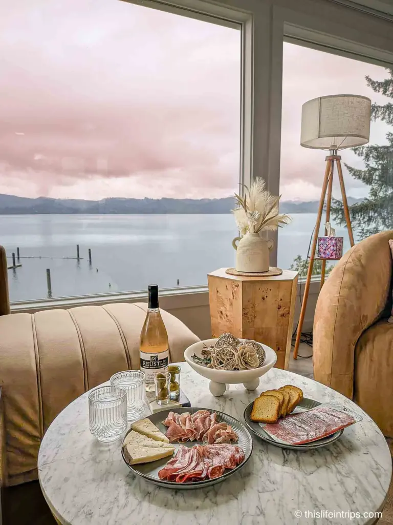 Trader Joe's Haul on display at the Florentine Waterfront Hotel