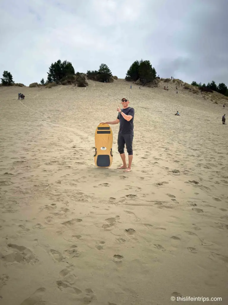 Sandboard rental available at the Florentine Waterfront Hotel